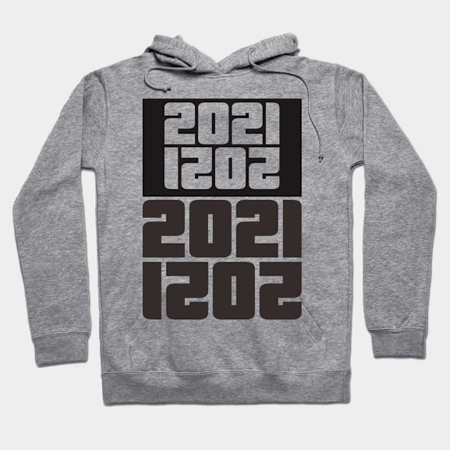 Happy New Year 2021 Hoodie by radeckari25